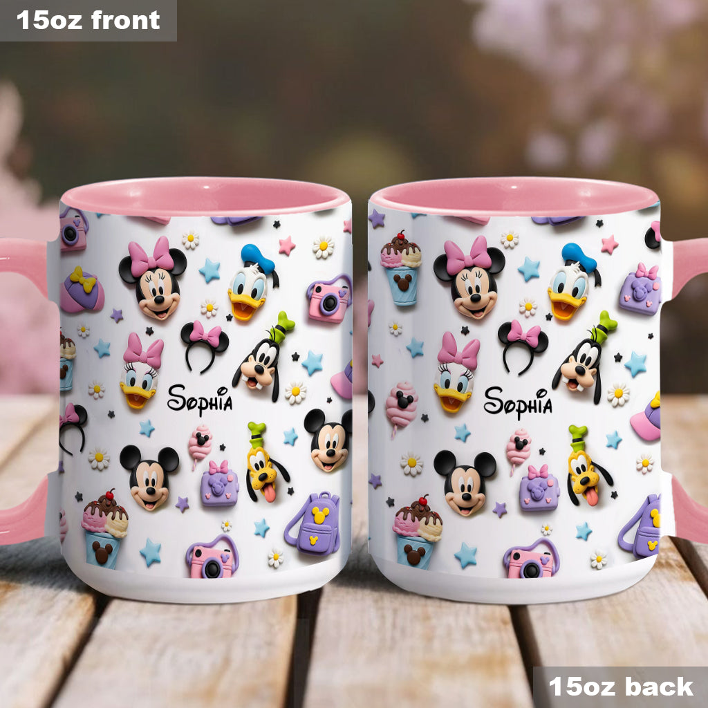 Magical World - Personalized Mouse Accent Mug