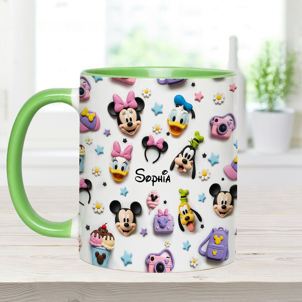 Magical World - Personalized Mouse Accent Mug
