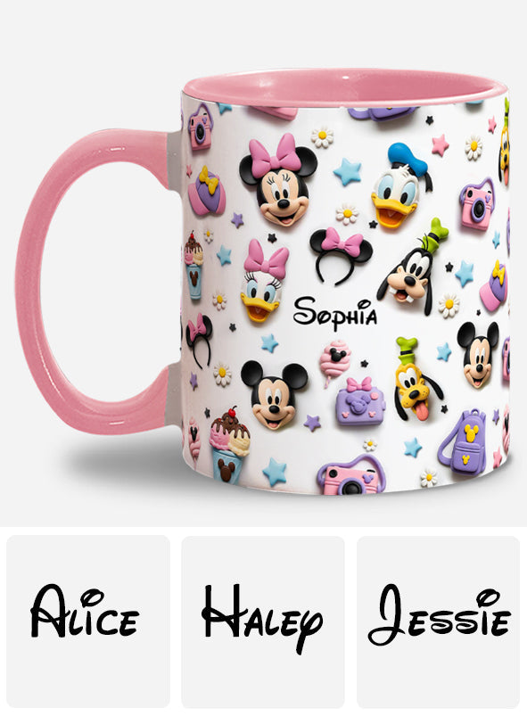 Magical World - Personalized Mouse Accent Mug