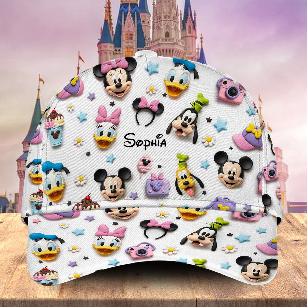 Magical World - Personalized Mouse Classic Cap