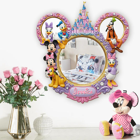 Magical Castle - Personalized Mouse Wall Hanging Mirror