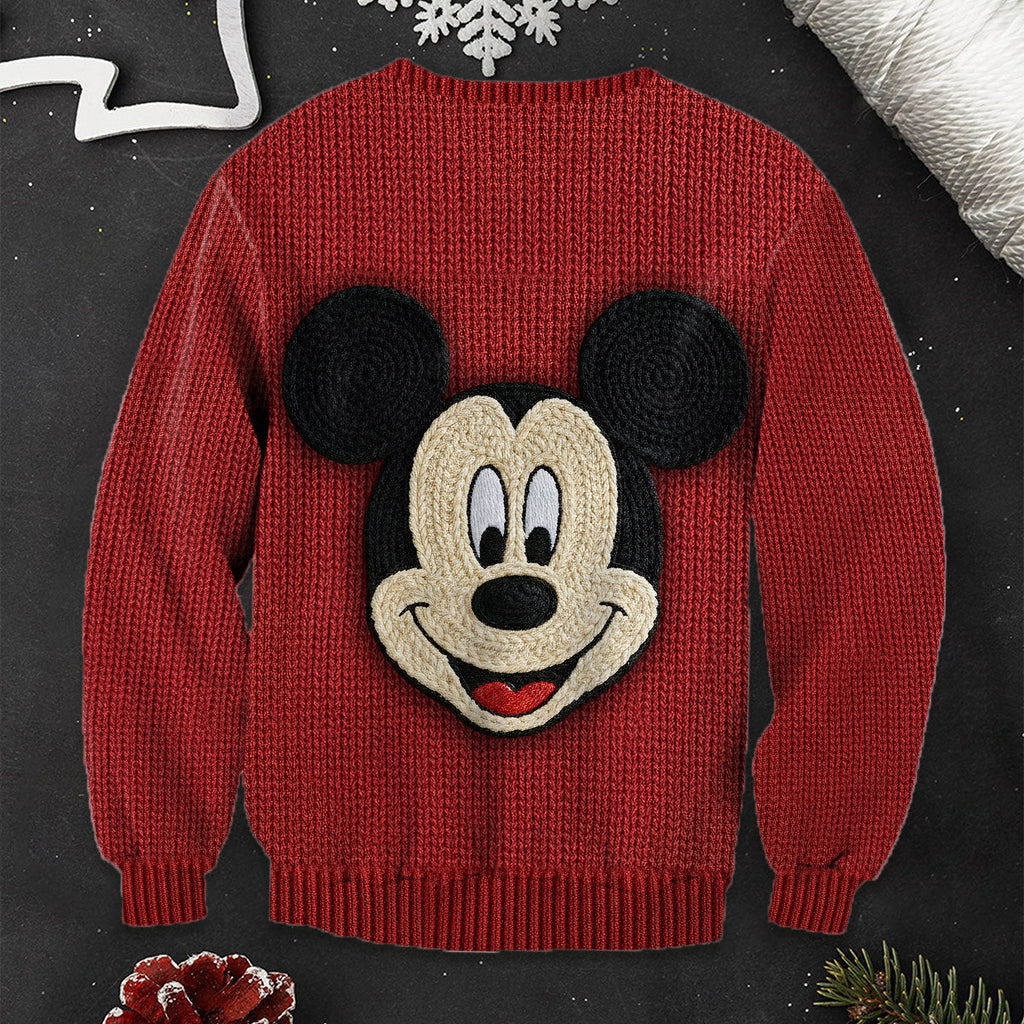 Magical Friends - Personalized Mouse Ugly Sweater