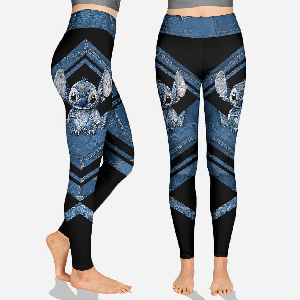Just A Girl Who Loves Monster - Personalized Ohana Hoodie and Leggings