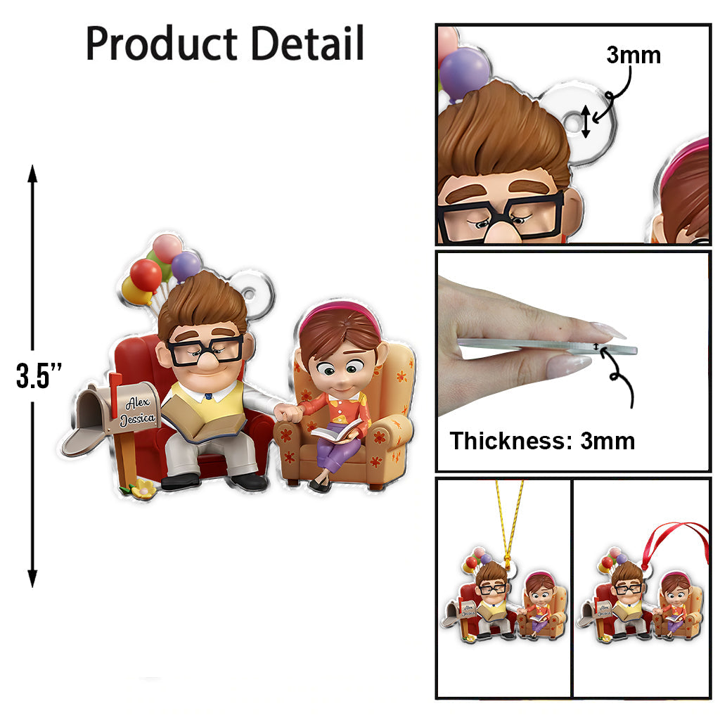 You Are My Greatest Adventure - Personalized Mouse Ornament