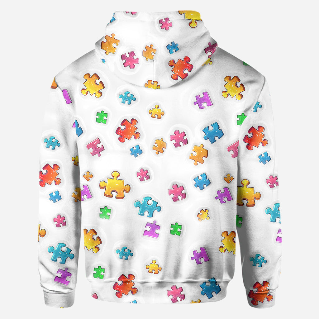 Accept Love Understand - Personalized Autism Awareness All Over Shirt