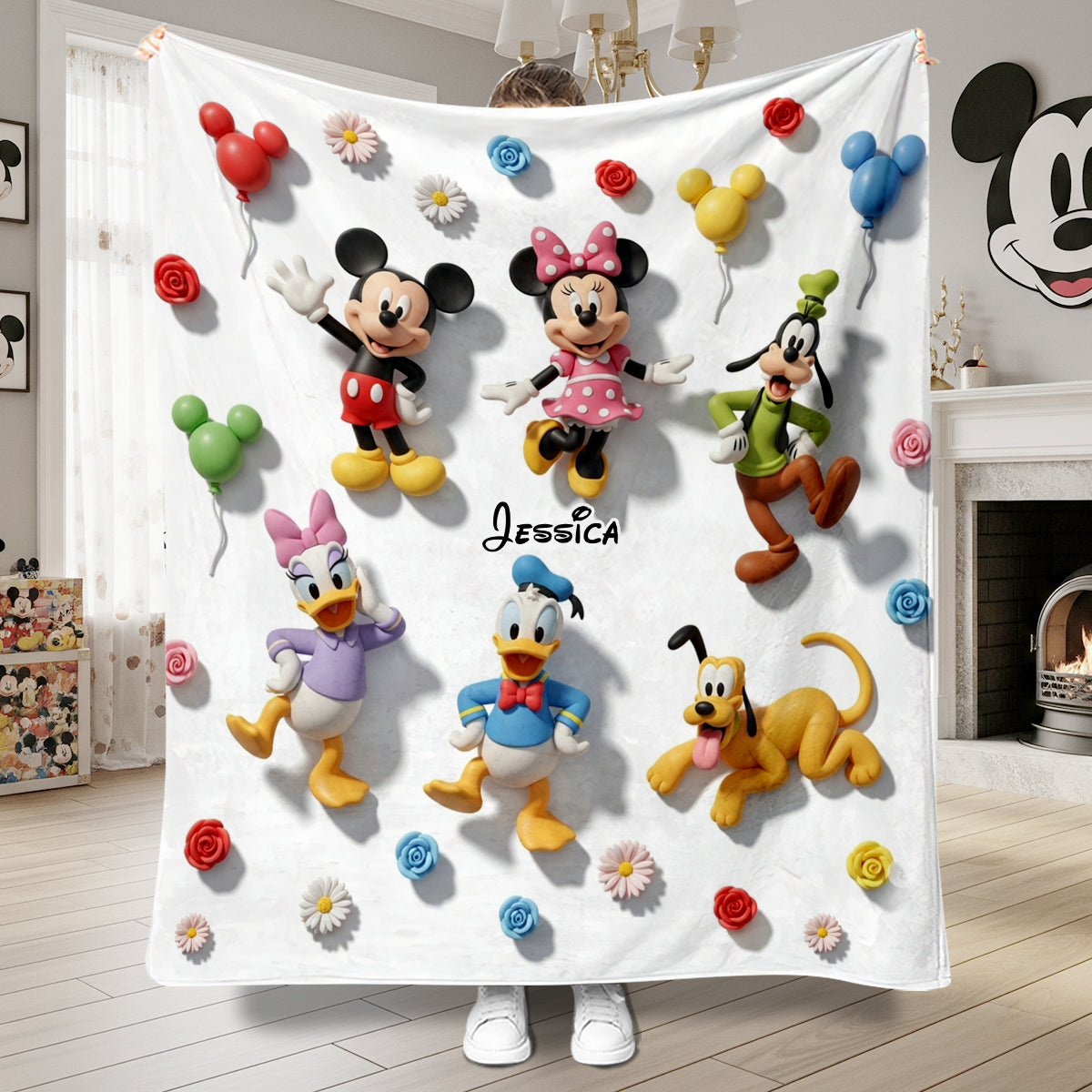 Magical Moments - Personalized Mouse Blanket