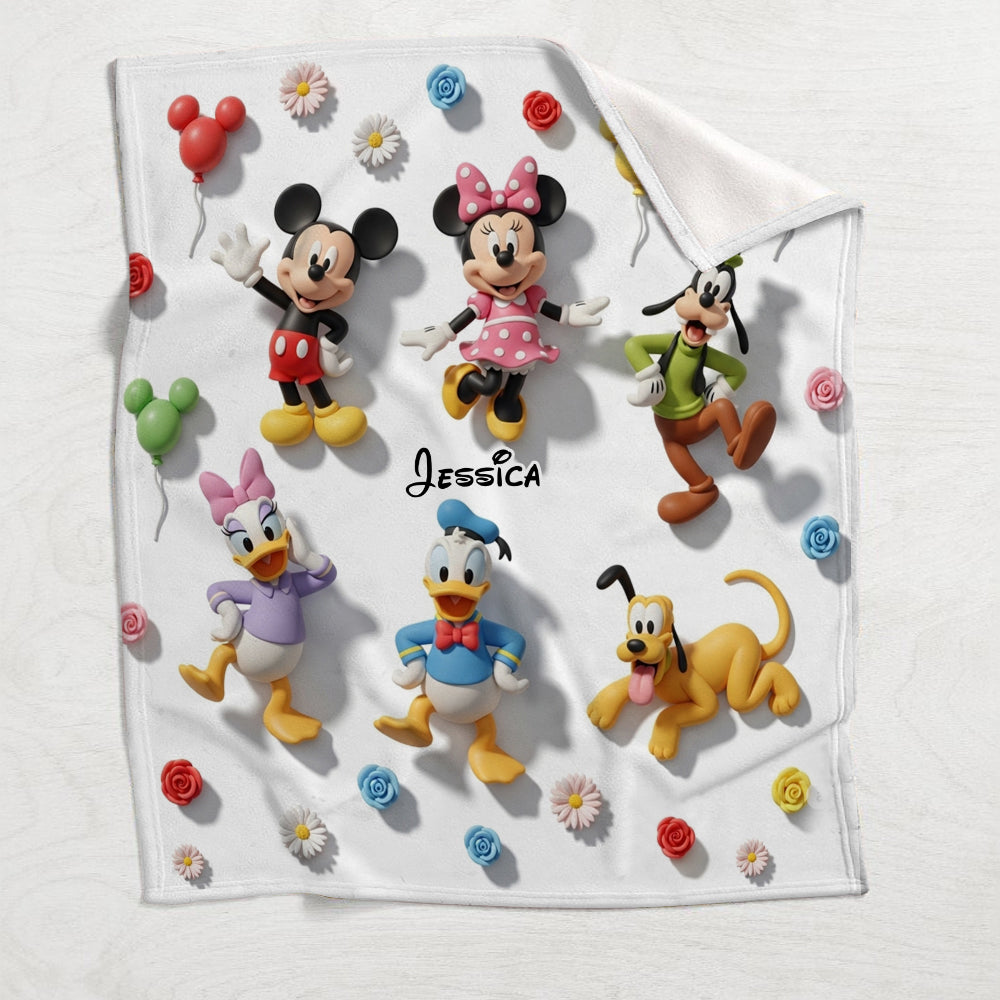 Magical Moments - Personalized Mouse Blanket