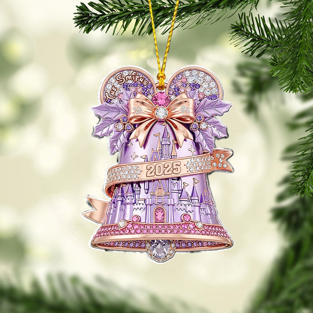 Magical Christmas - Personalized Mouse Ornament
