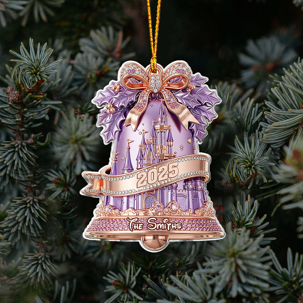 Magical Christmas - Personalized Mouse Ornament