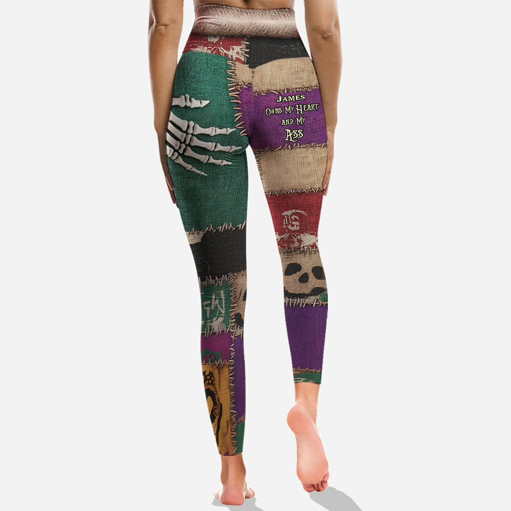 He Owns My Heart - Personalized Nightmare Hoodie & Leggings