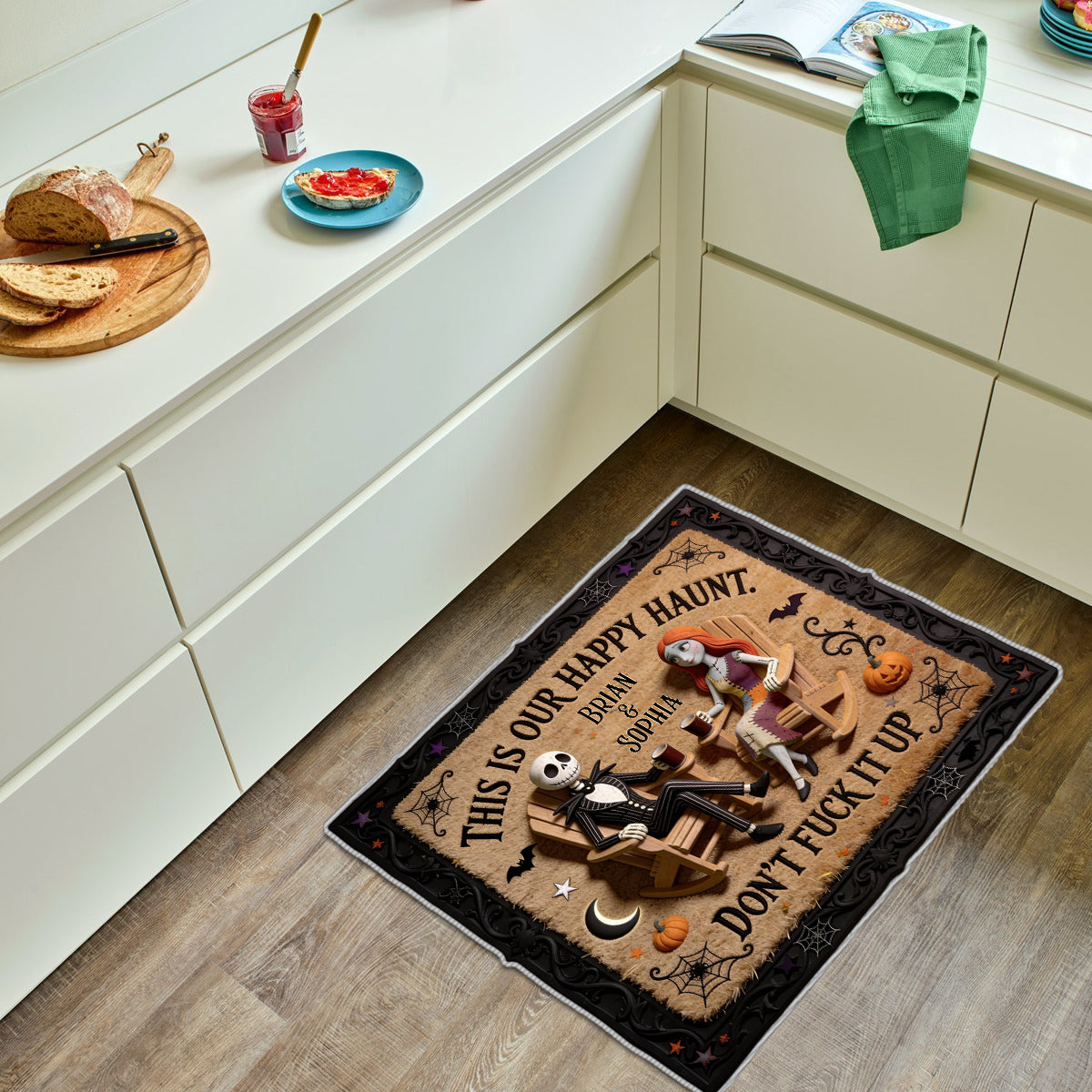 Happy Haunt - Personalized Nightmare Non-Slip Tufted Rug