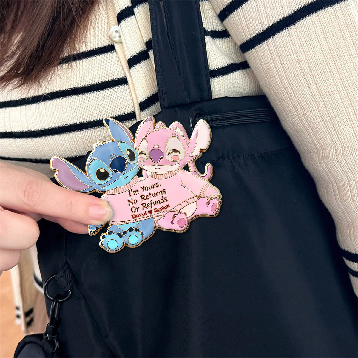 I Am Yours - Personalized Ohana Pin
