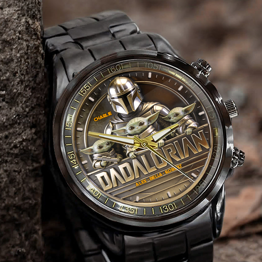 The Dadalorian - Personalized The Force Hand Watch