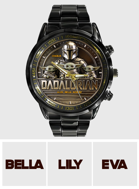 The Dadalorian - Personalized The Force Hand Watch