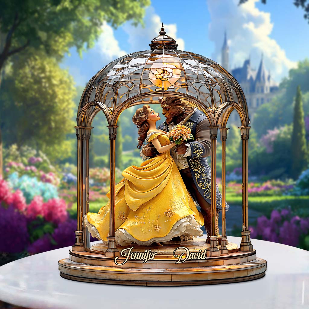 I Love You - Personalized Mouse Custom Shaped Acrylic Plaque