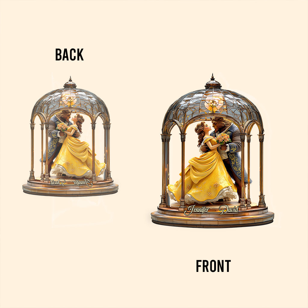 I Love You - Personalized Mouse Custom Shaped Acrylic Plaque