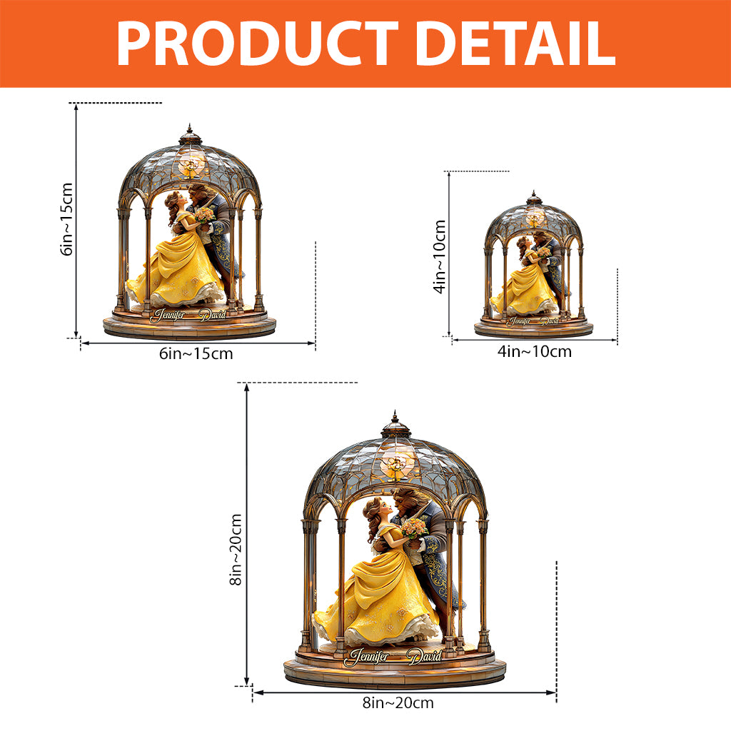 I Love You - Personalized Mouse Custom Shaped Acrylic Plaque