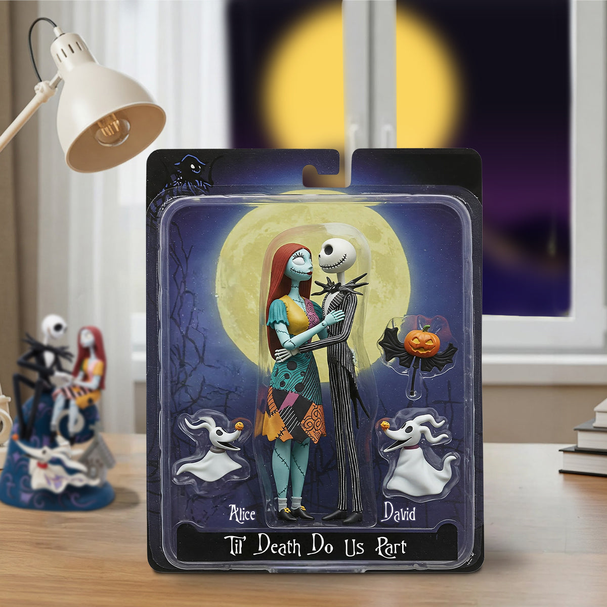 Til Death Do Us Part - Personalized Nightmare Custom Shaped Acrylic Plaque