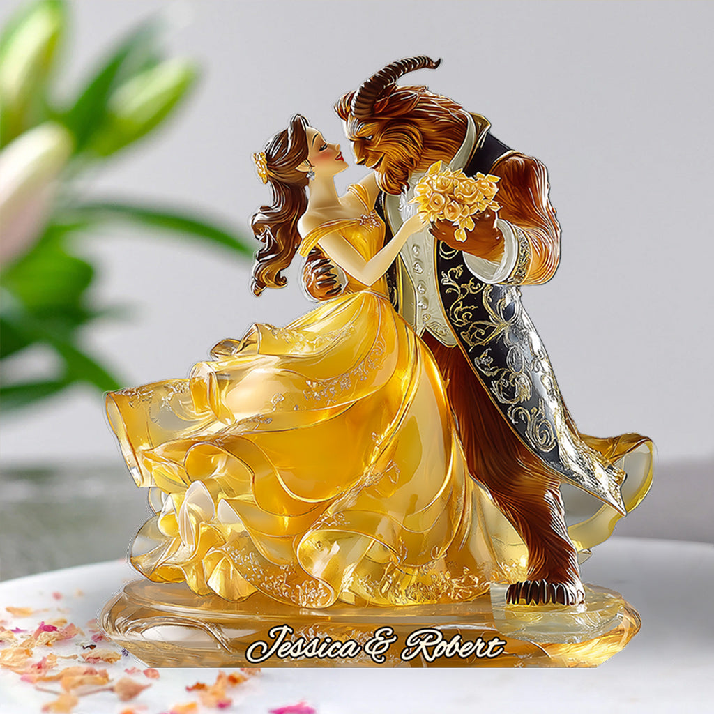 You & Me We Got This - Personalized Mouse Custom Shaped Acrylic Plaque