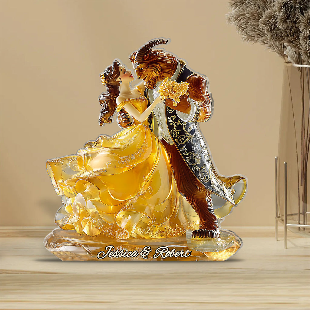 You & Me We Got This - Personalized Mouse Custom Shaped Acrylic Plaque