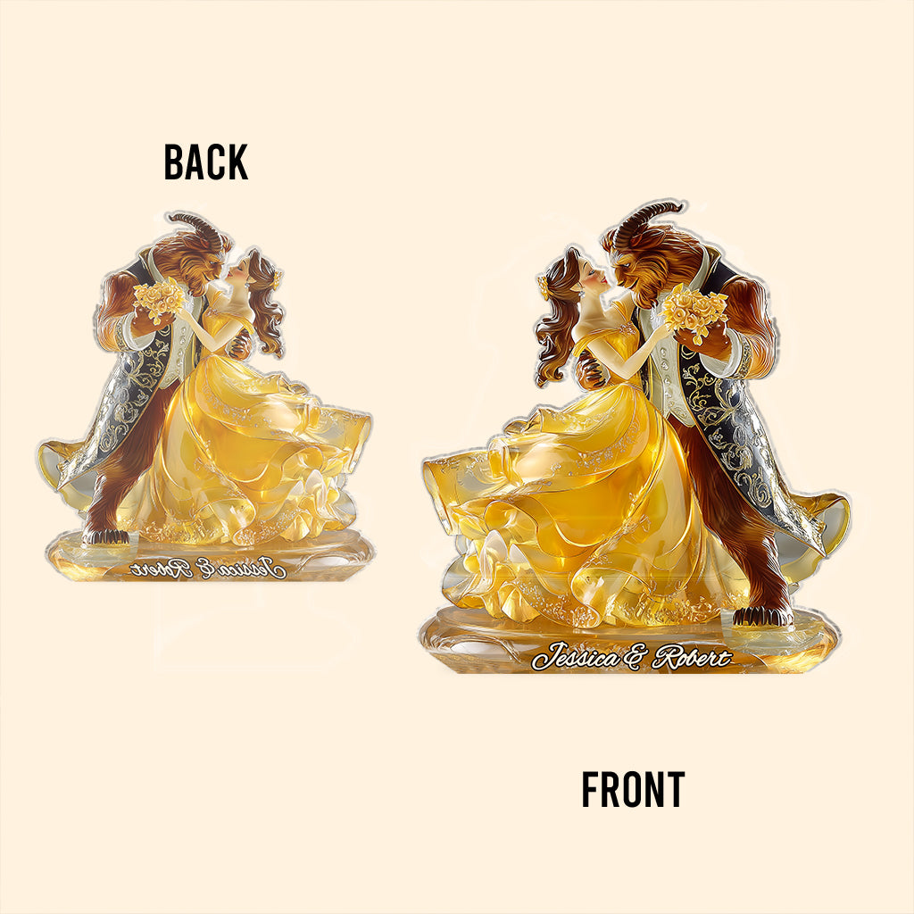 You & Me We Got This - Personalized Mouse Custom Shaped Acrylic Plaque