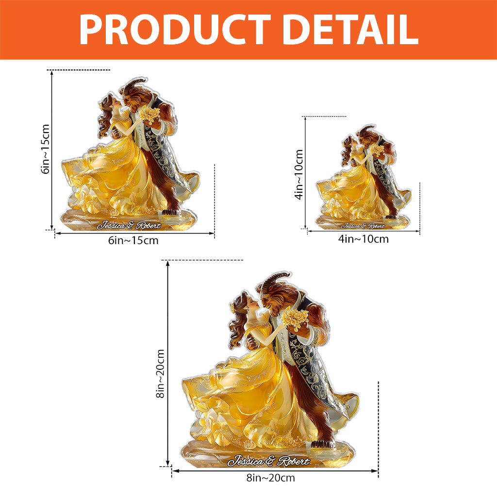 You & Me We Got This - Personalized Mouse Custom Shaped Acrylic Plaque