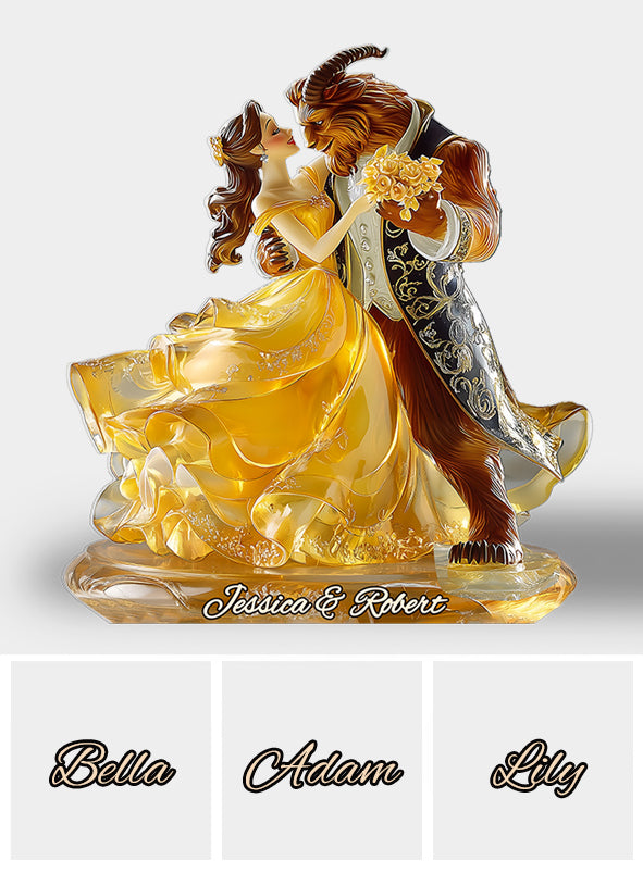 You & Me We Got This - Personalized Mouse Custom Shaped Acrylic Plaque