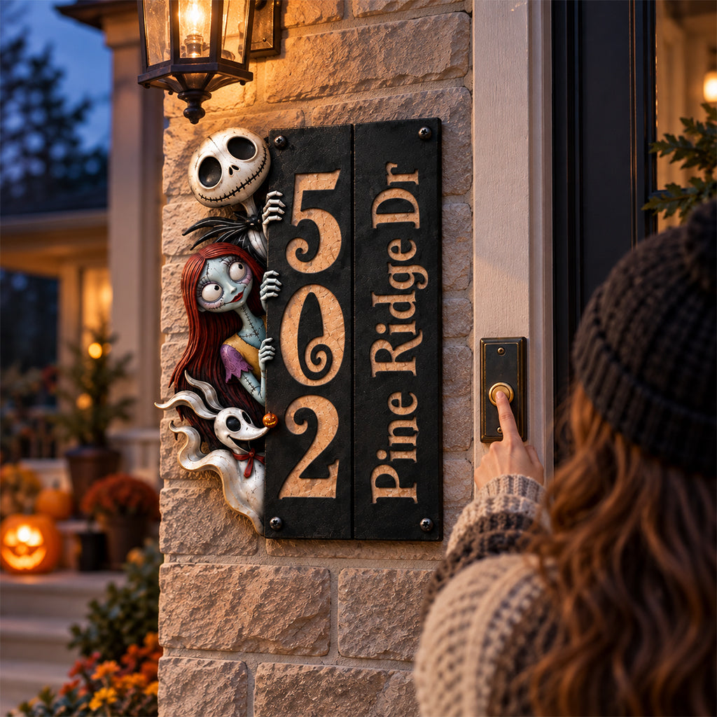 Welcome To Our Nightmare - Personalized Nightmare 3D Printed Cut Metal Sign