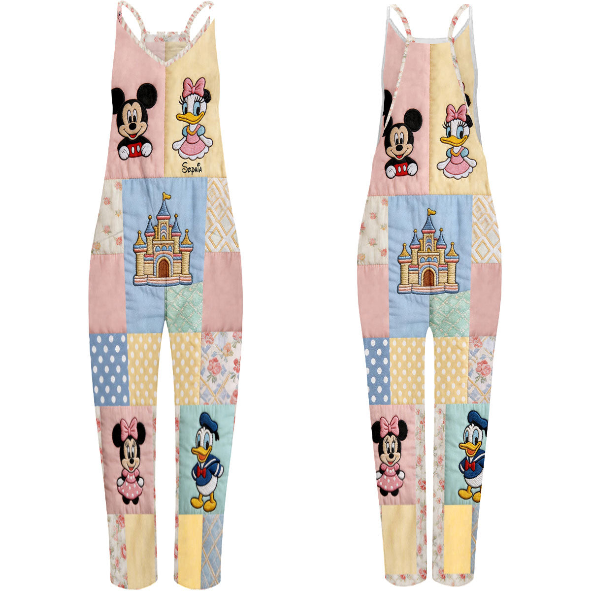 Friends - Personalized Dream Trip Loose-Fit Overalls/ Rompers