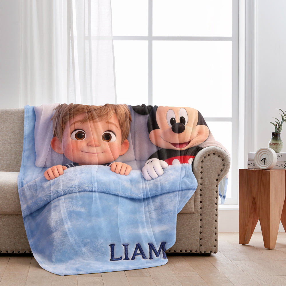 Friends - Personalized Mouse Blanket