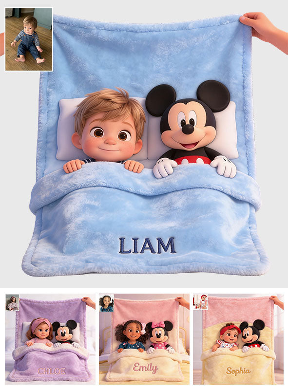 Friends - Personalized Mouse Blanket