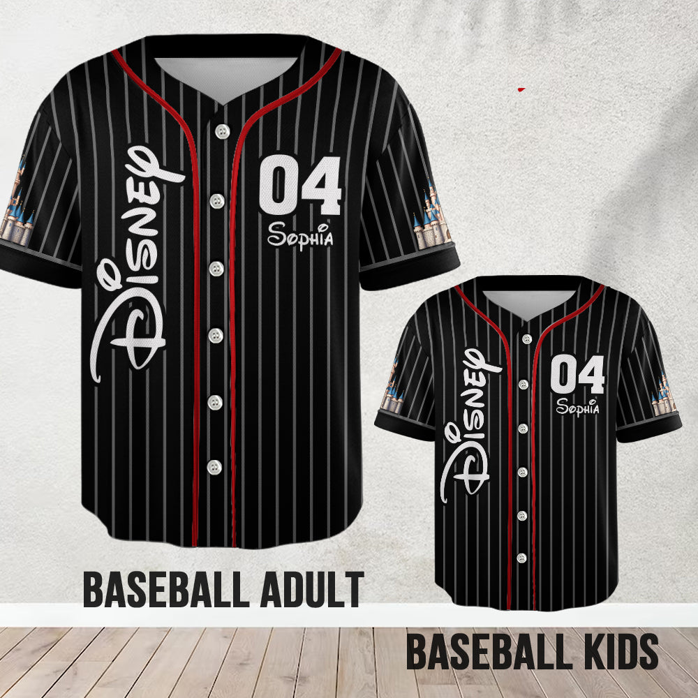 Friends - Personalized Mouse Baseball Jersey