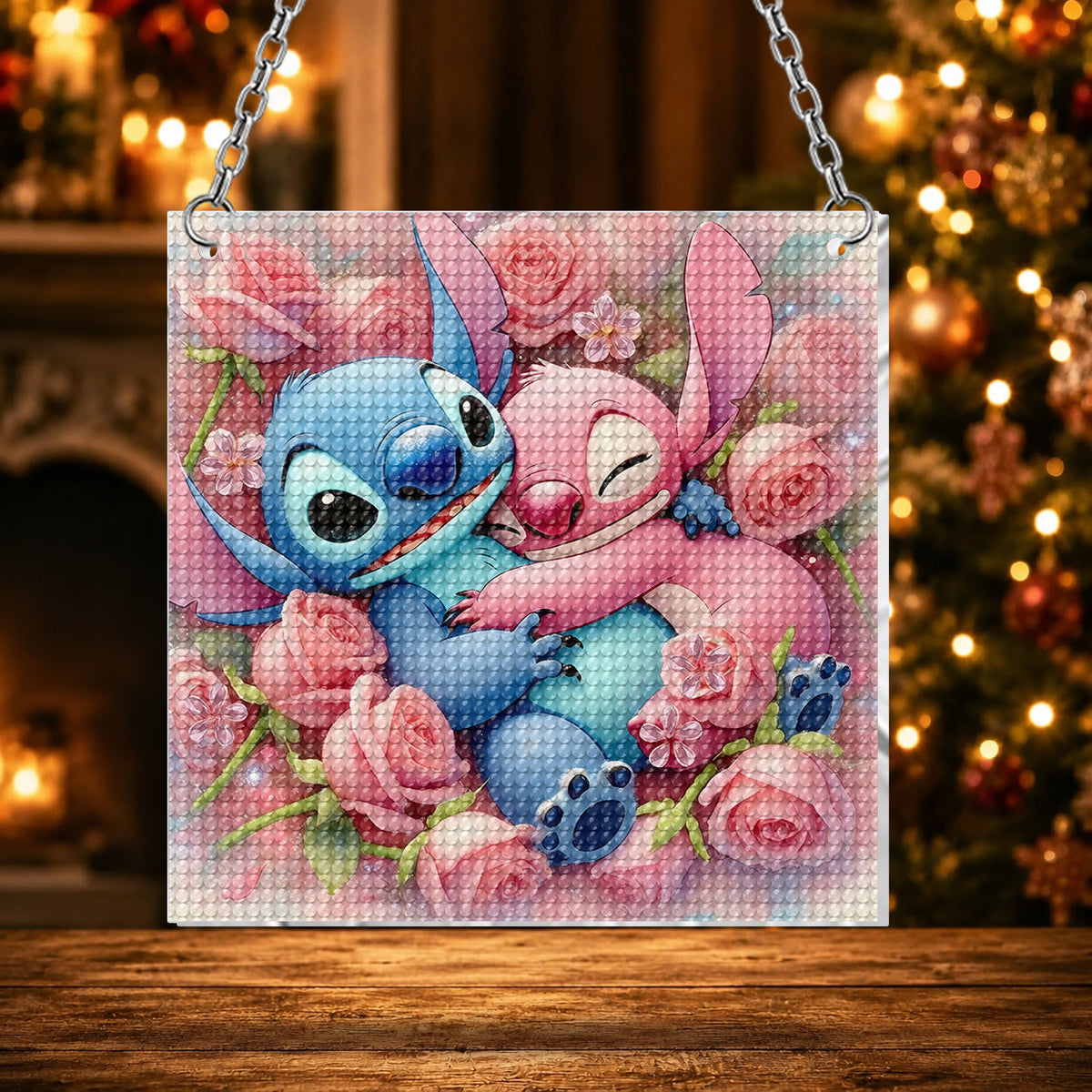 Ohana Means Family - Ohana Diamond Painting Ornament Kit