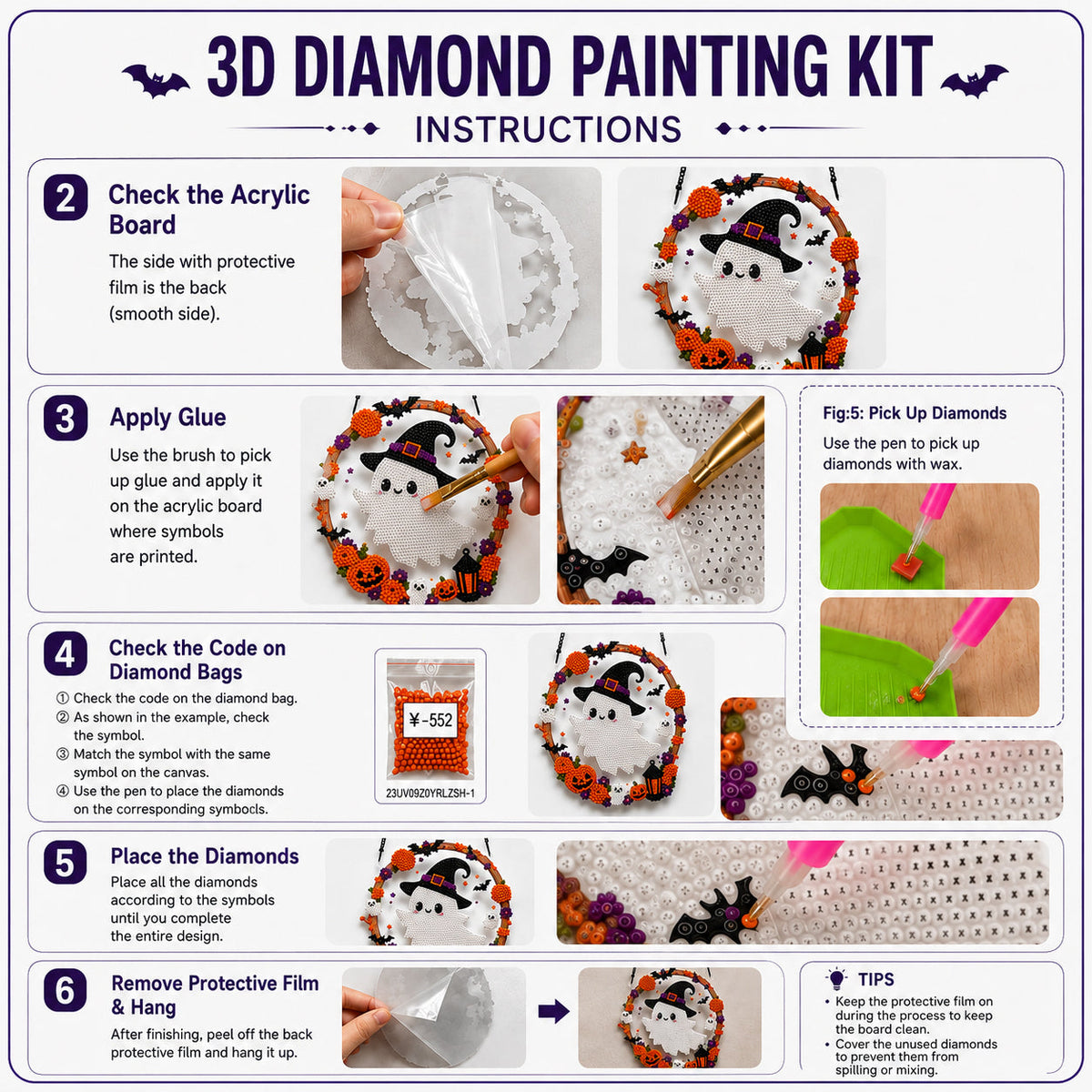 Ohana Means Family - Ohana Diamond Painting Ornament Kit