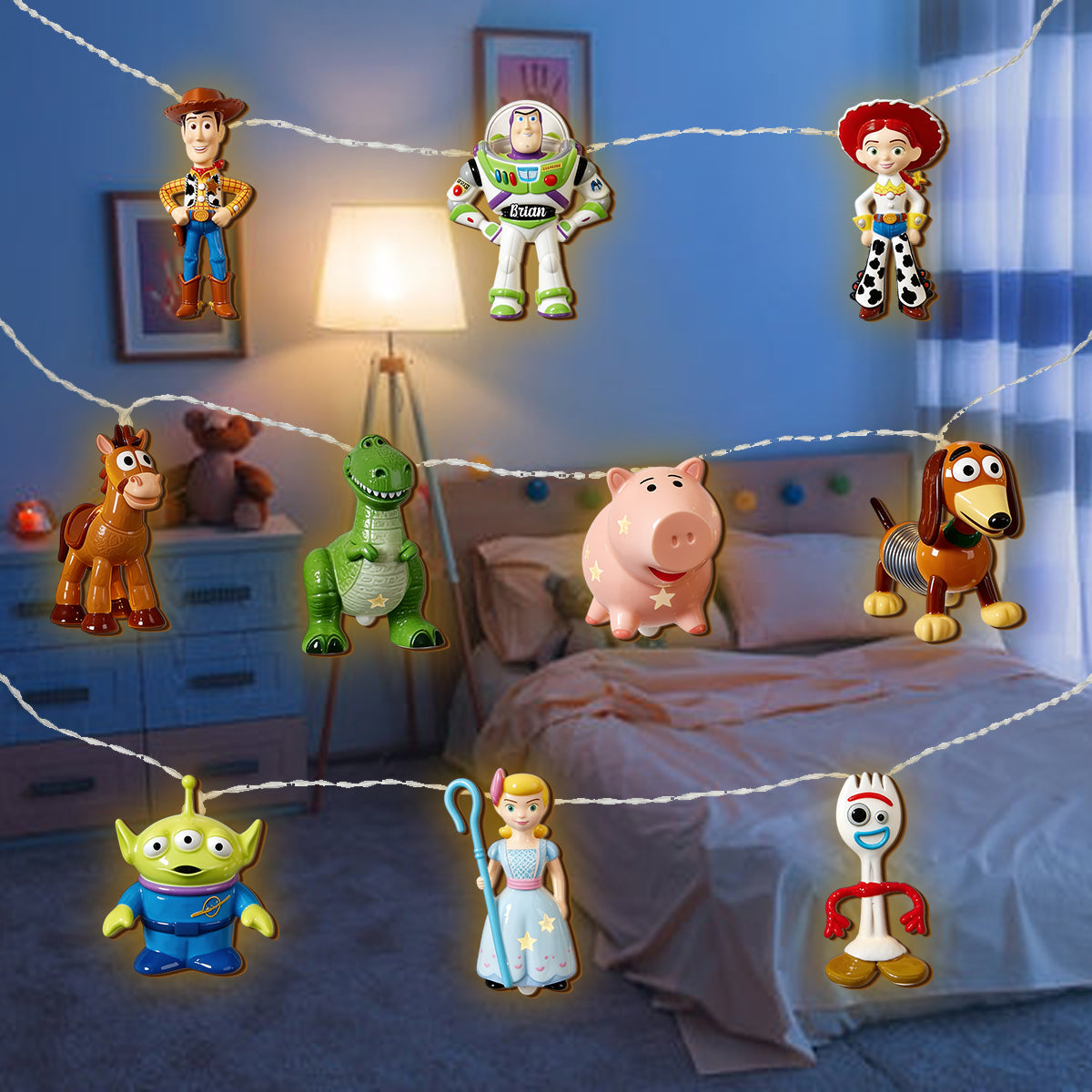 You Got A Friend In Me - Personalized Movie For Kids String Lights