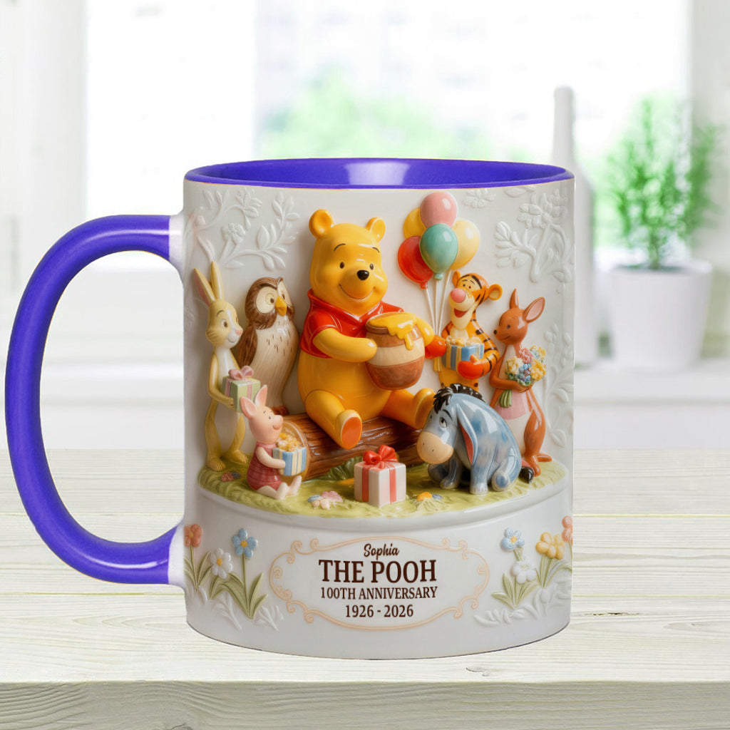 Honey Bear & Friends 100th Anniversary - Personalized Mouse Accent Mug