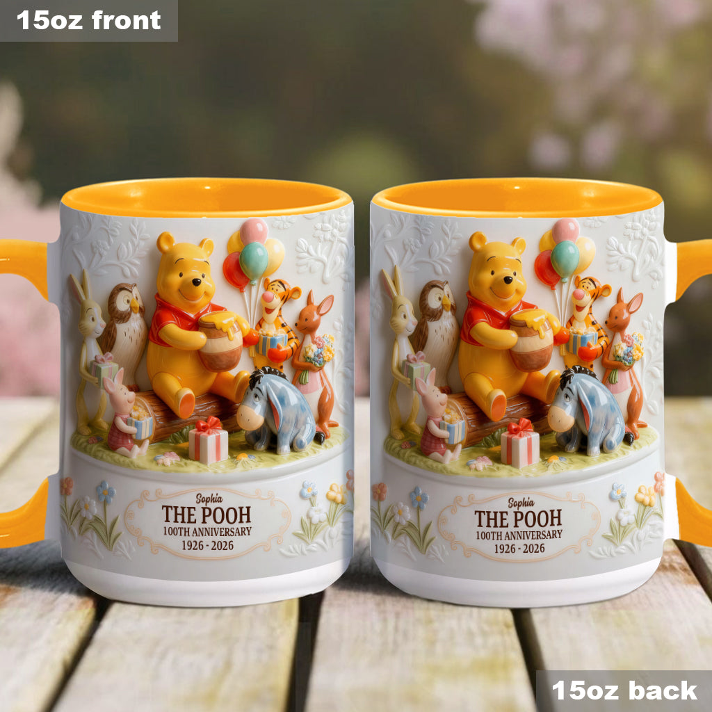Honey Bear & Friends 100th Anniversary - Personalized Mouse Accent Mug