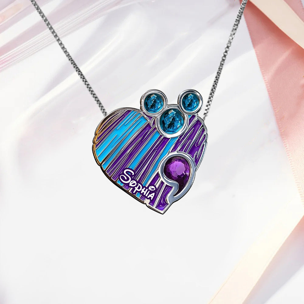 You Matter - Personalized Suicide Prevention Custom Shaped Pendant Necklace