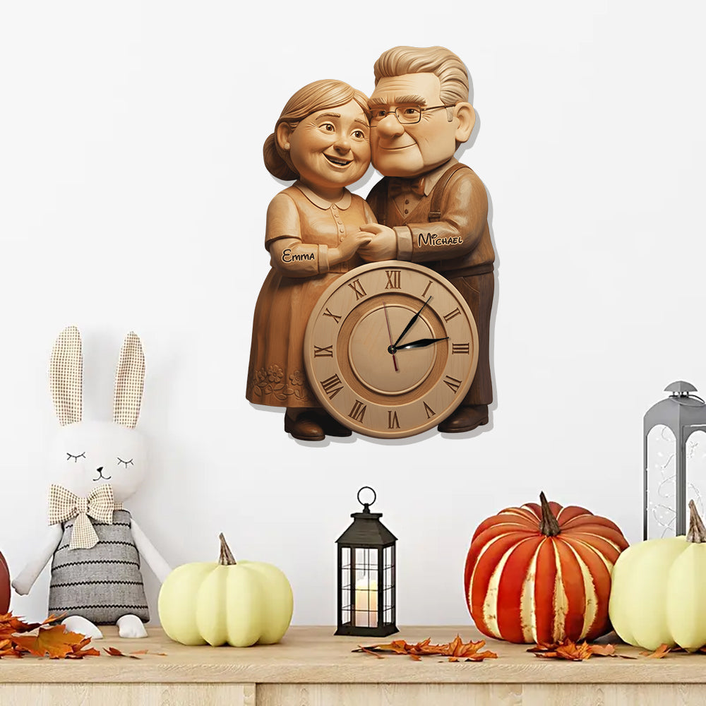 You Are My Greatest Adventure - Personalized Couple LED Light Wall Clock