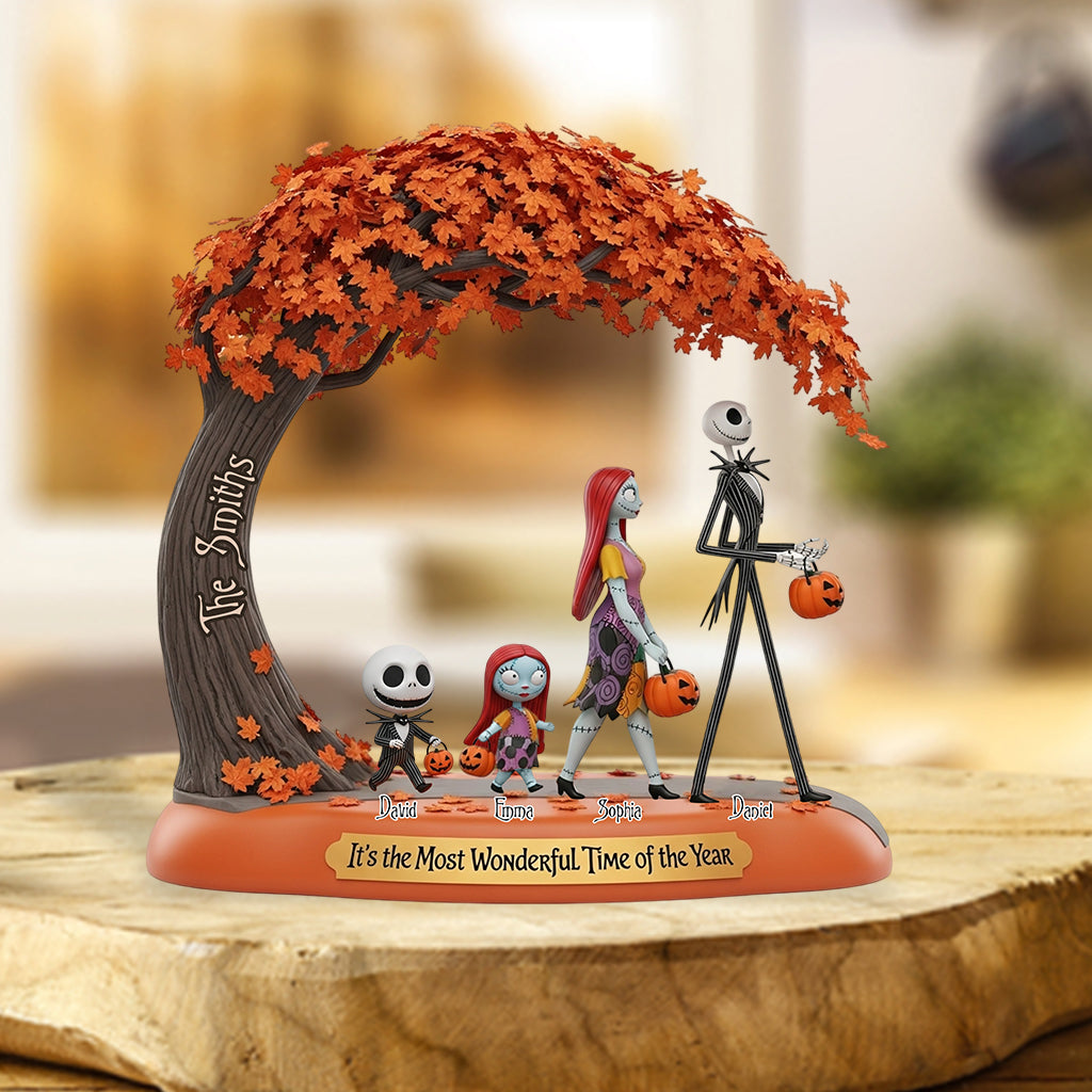 It's The Most Wonderful Time Of The Year - Personalized Nightmare Custom Shaped Acrylic Plaque