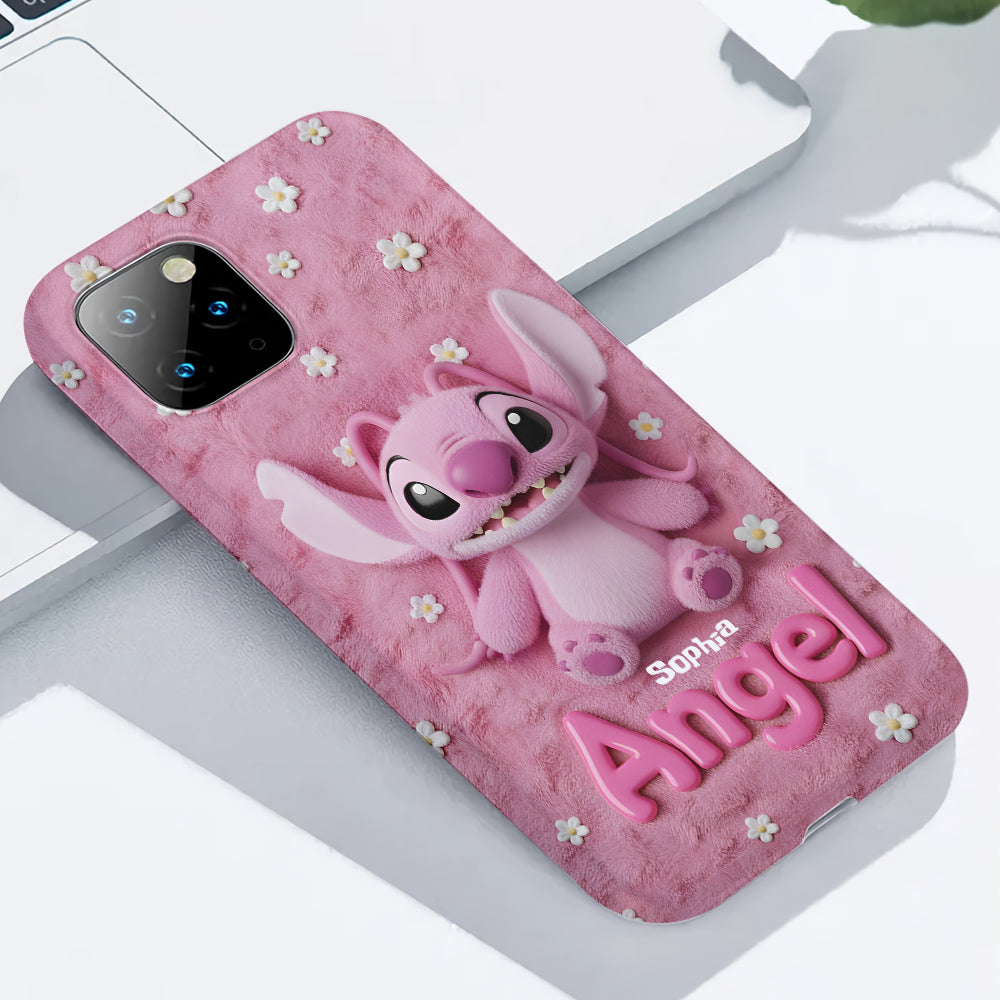 Fluffy Monster Effect - Personalized Ohana Full Print Phone Case