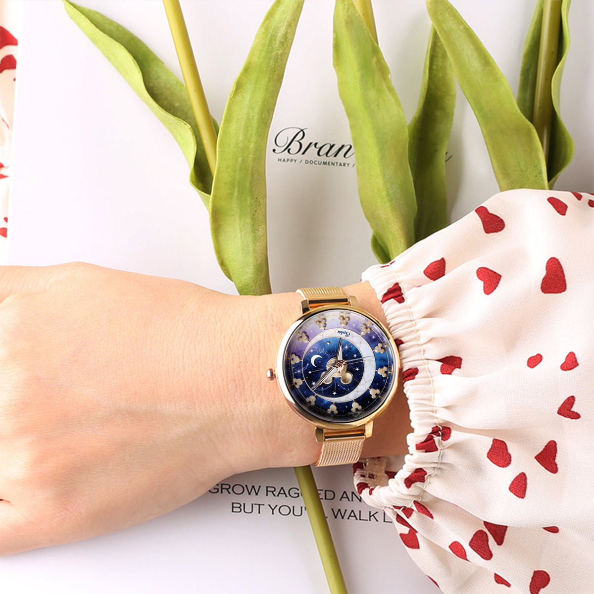 Belive In Magic - Personalized Mouse Women Hand Watch