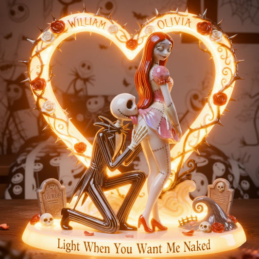 I Licked It So It's Mine - Personalized Nightmare Acrylic LED Night Light