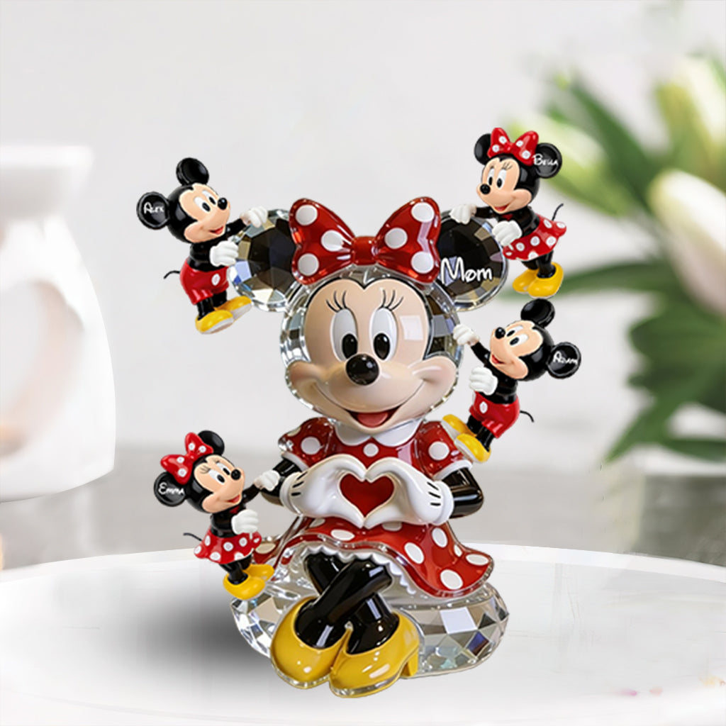 Best Magical Mom Ever - Personalized Mouse Custom Shaped Acrylic Plaque