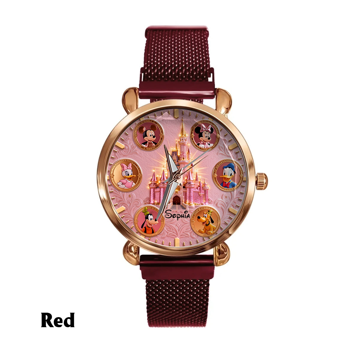 The Magical Castle - Personalized Mouse Women Hand Watch