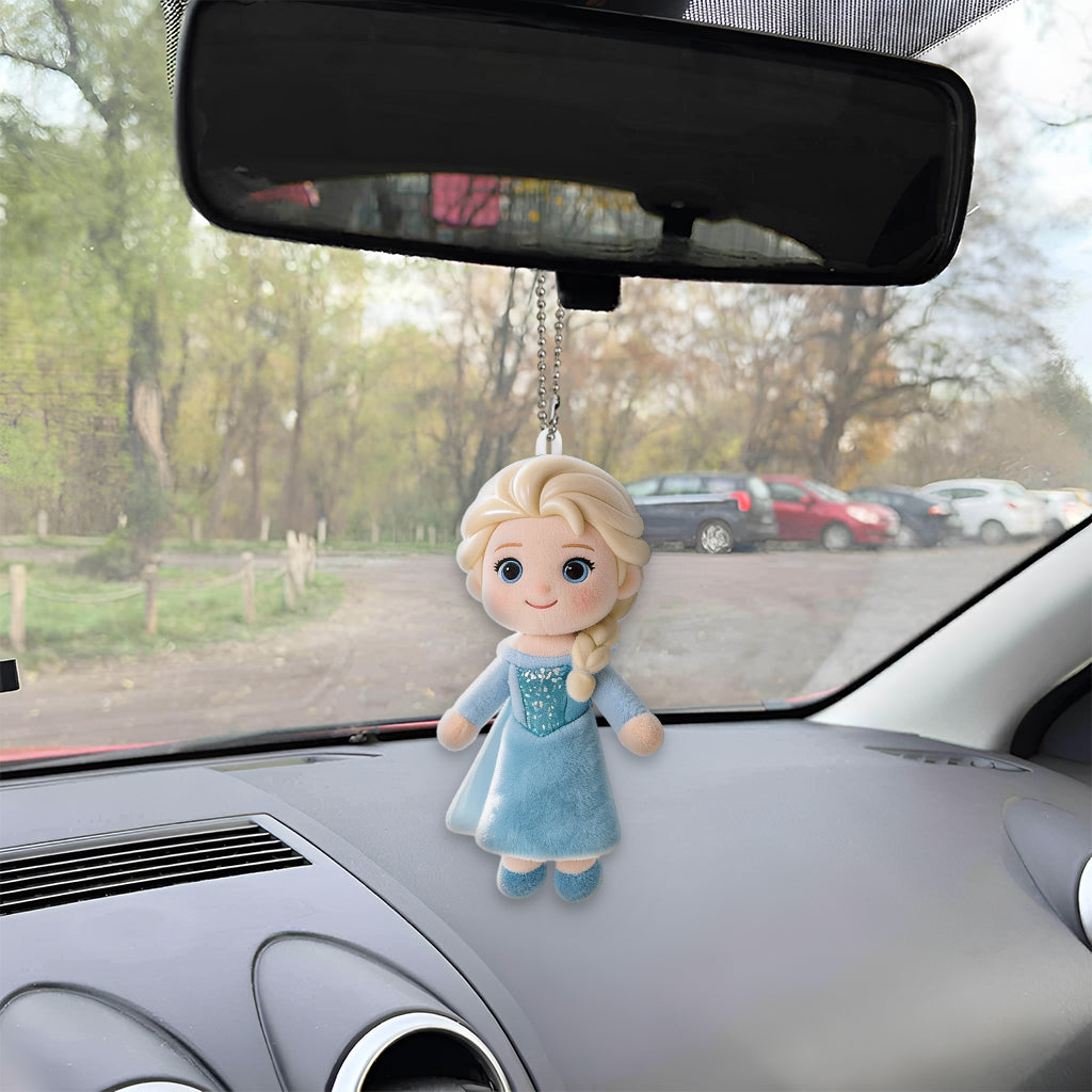 Cute Friends - Personalized Beautiful Princess Kid Bottle With Plush Charm