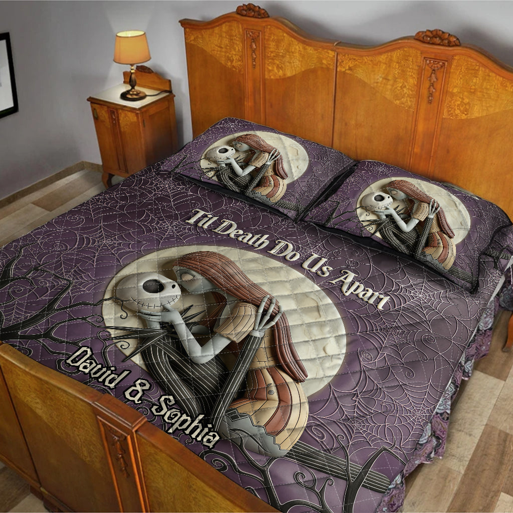 Nightmare Christmas Couple, We Got This - Personalized Nightmare Quilt Set