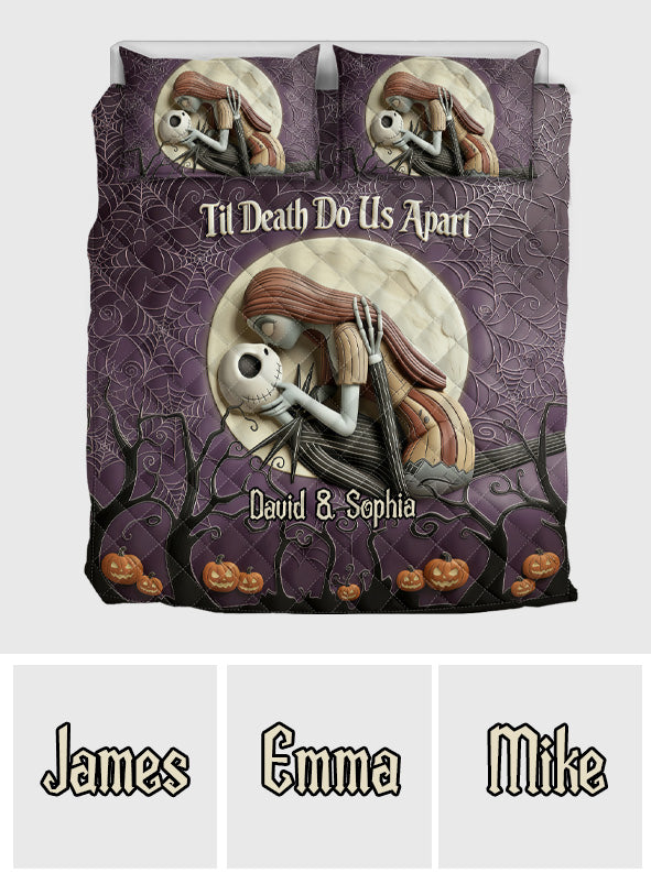Nightmare Christmas Couple, We Got This - Personalized Nightmare Quilt Set