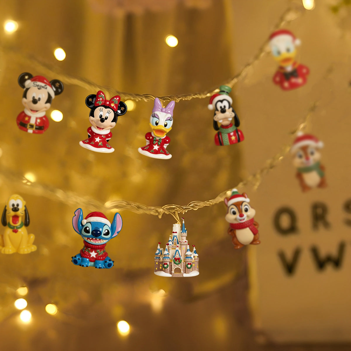 Magical Christmas - Personalized Mouse String Lights