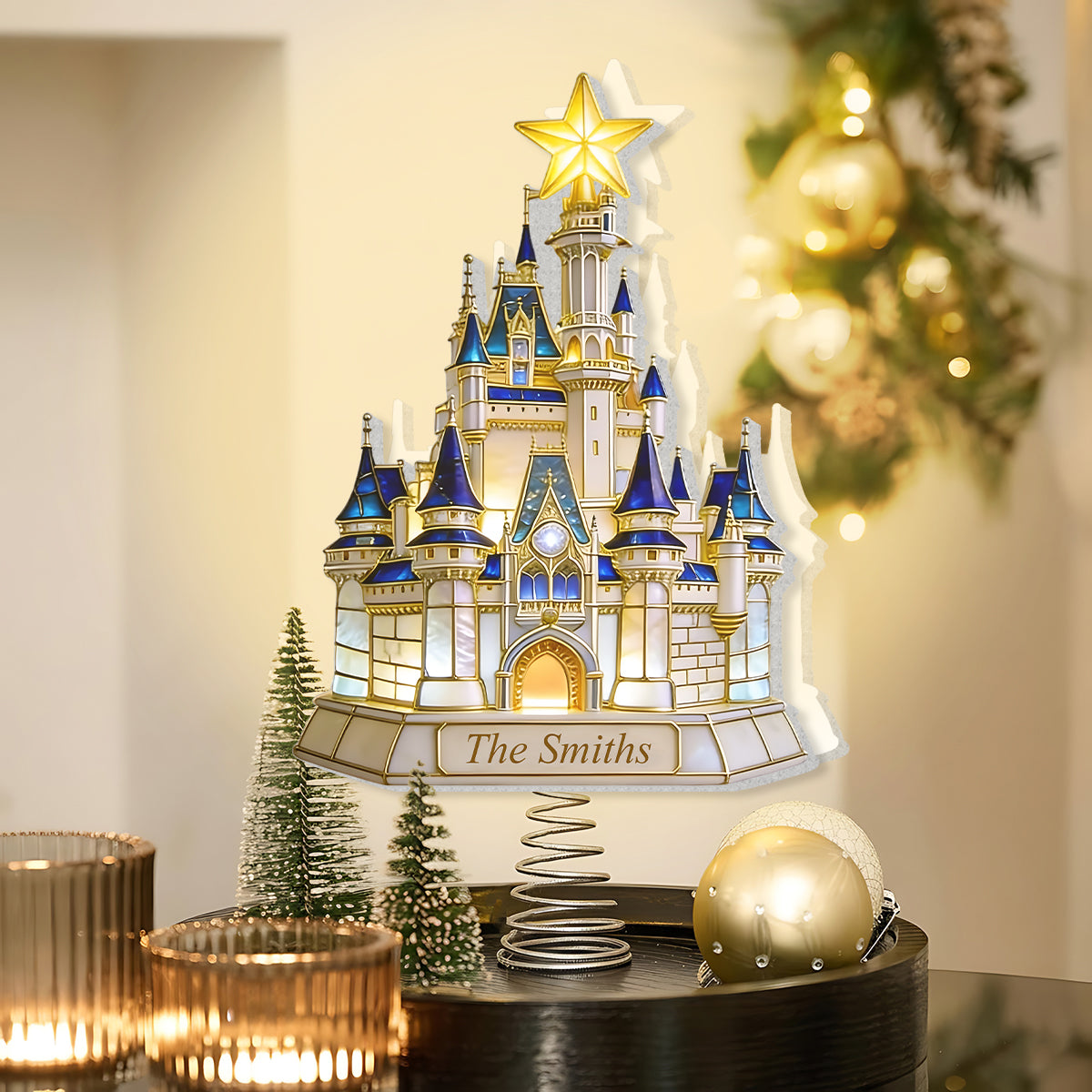 Magic Night - Personalized Dream Trip LED Light Tree Topper
